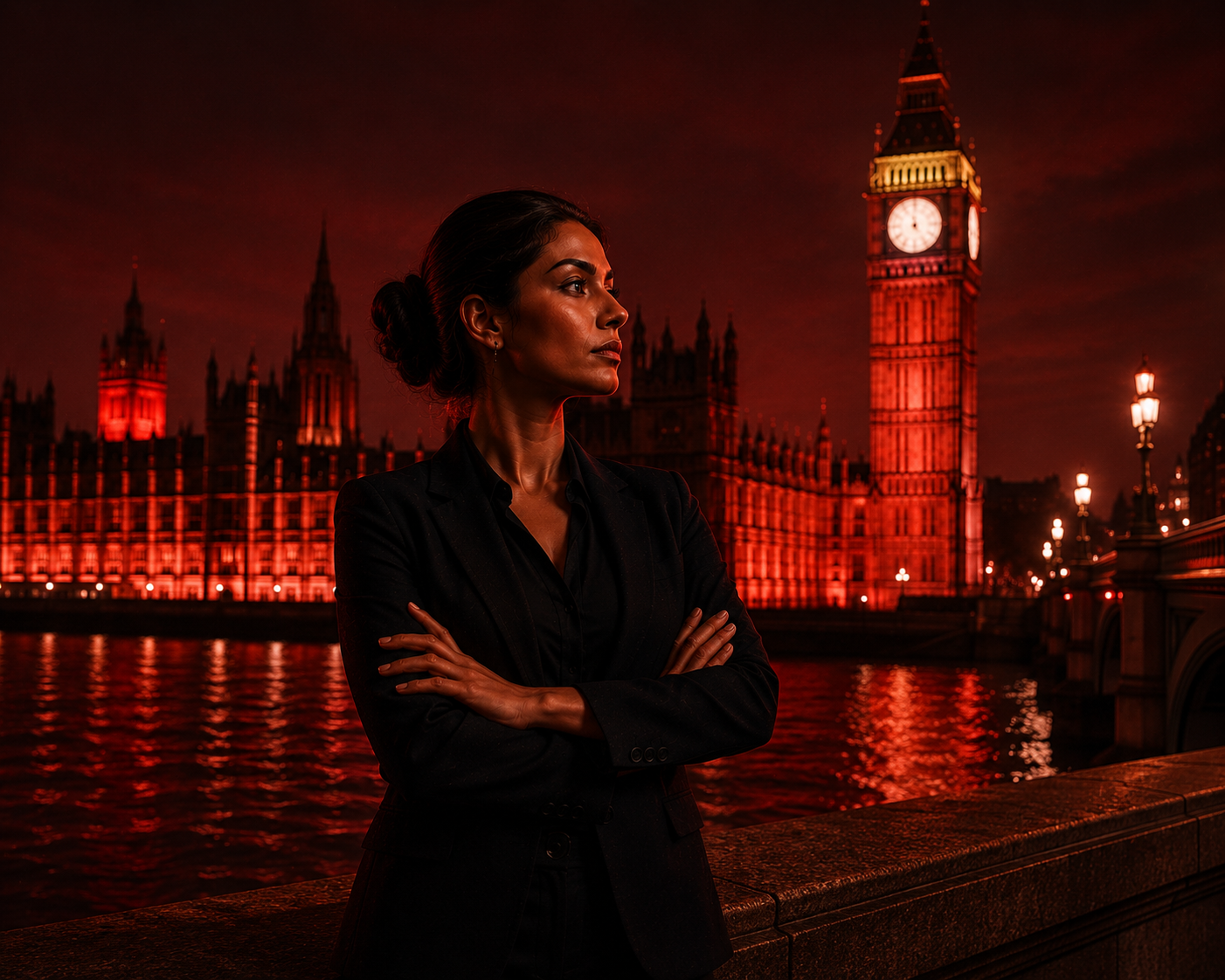 WWEC cover image for “WWEC Standard & Criteria” — a woman looking ahead beneath red clouds over the Eiffel Tower