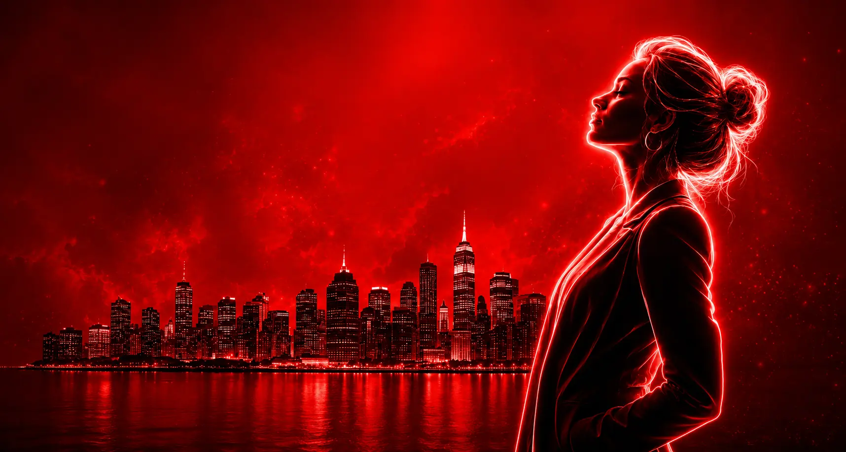 WWEC cover image for “Certification Fees” — a brand portrait of a woman against a red-toned city skyline