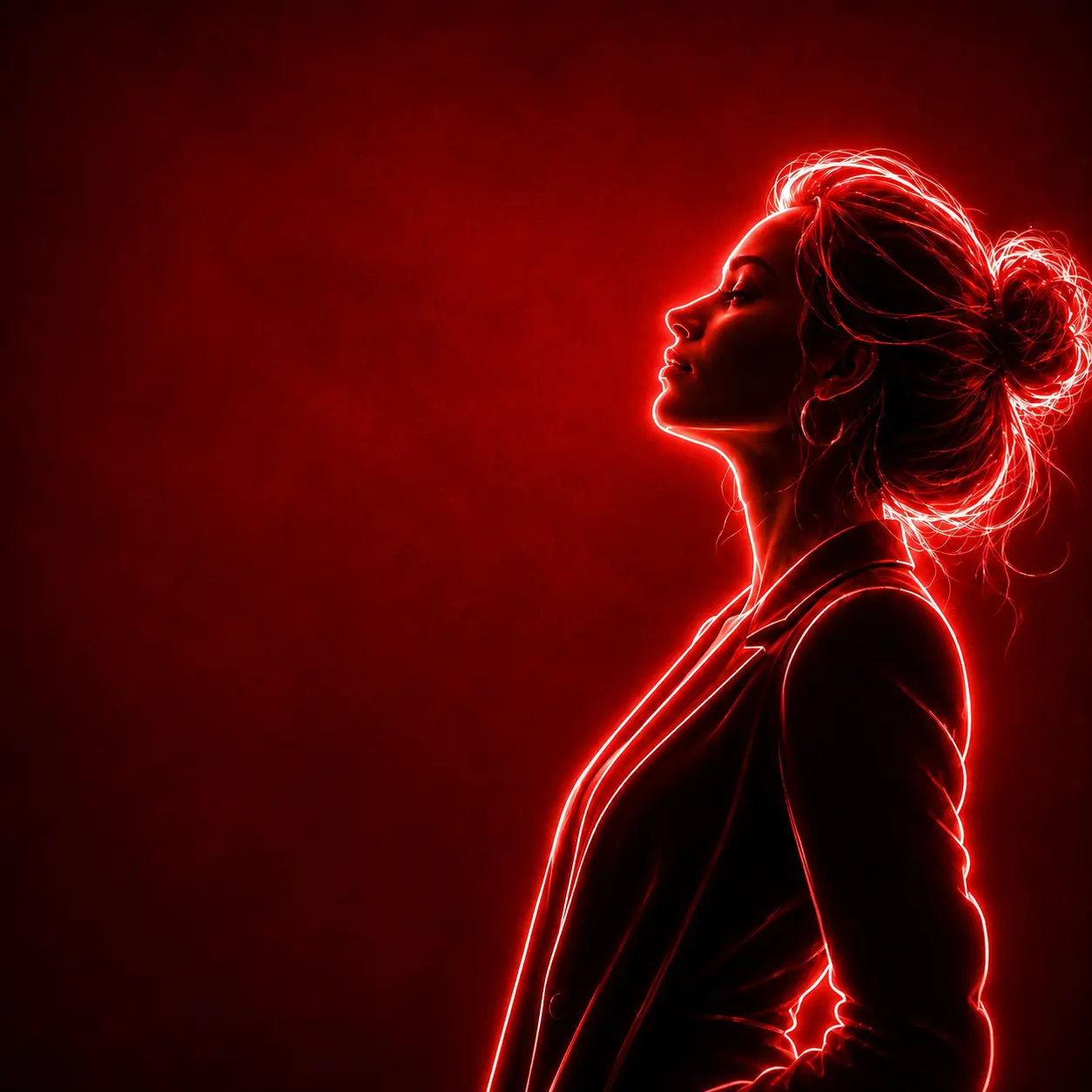 WWEC cover image for “Certified workplaces, live from the certification portal.” — a brand portrait of a woman against a red-toned city skyline