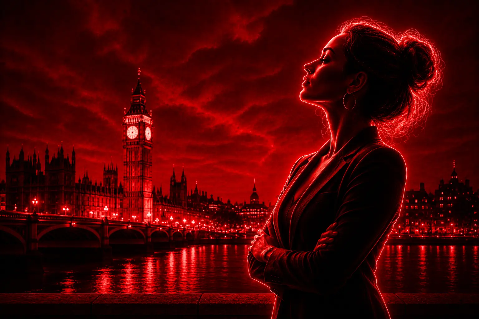 WWEC cover image for “The controlled certification decision” — a brand portrait of a woman against a red-toned city skyline